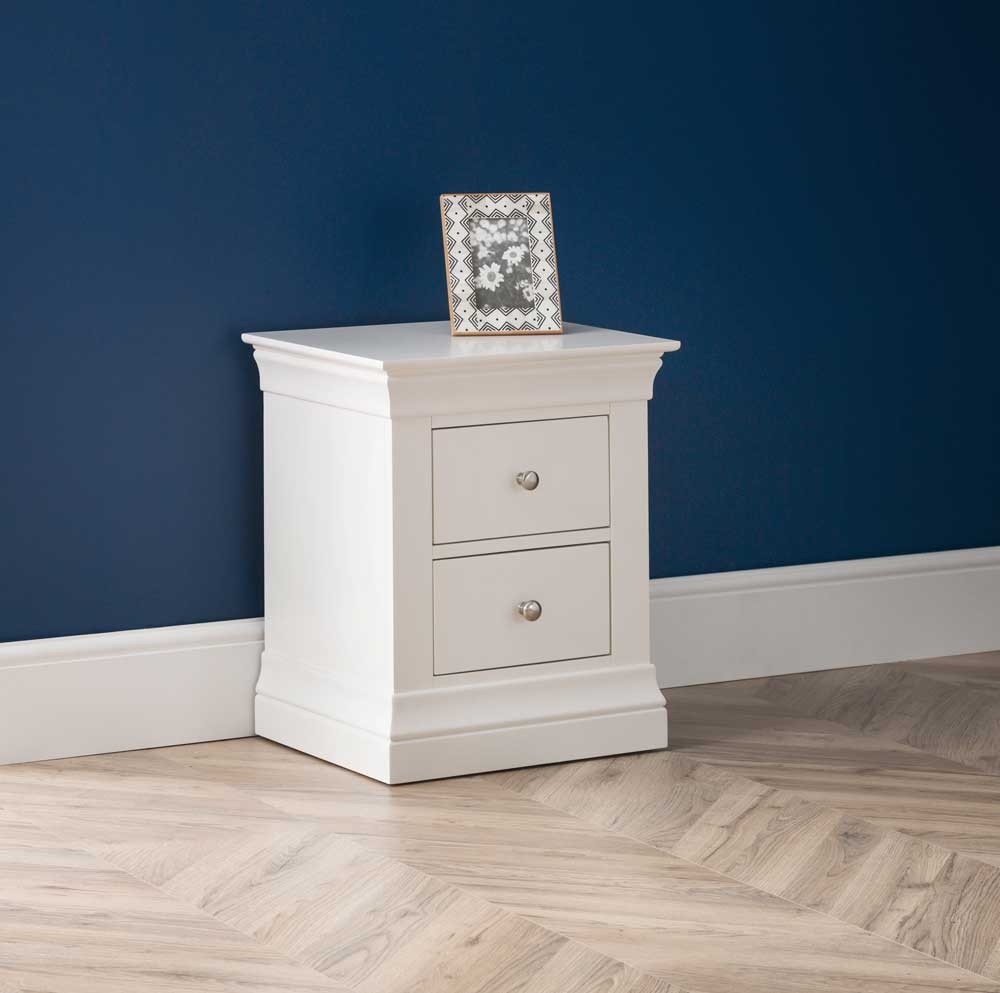 Clermont 2 Drawer Bedside